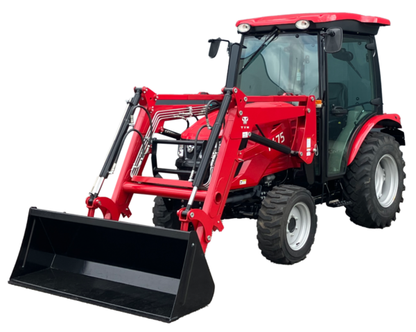 TYM Traktor T 475 mit klimatisierter Komfortkabine und Frontlader TX 47 SL-E