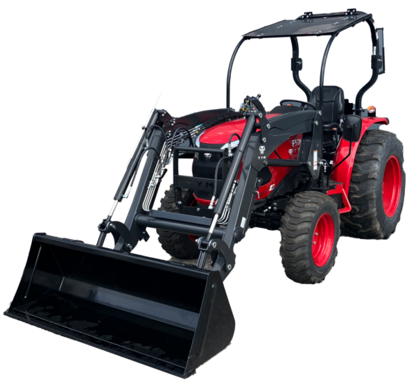 TYM Traktor F-Serie mit Frontlader BL15-SL-QB-DB und OPG