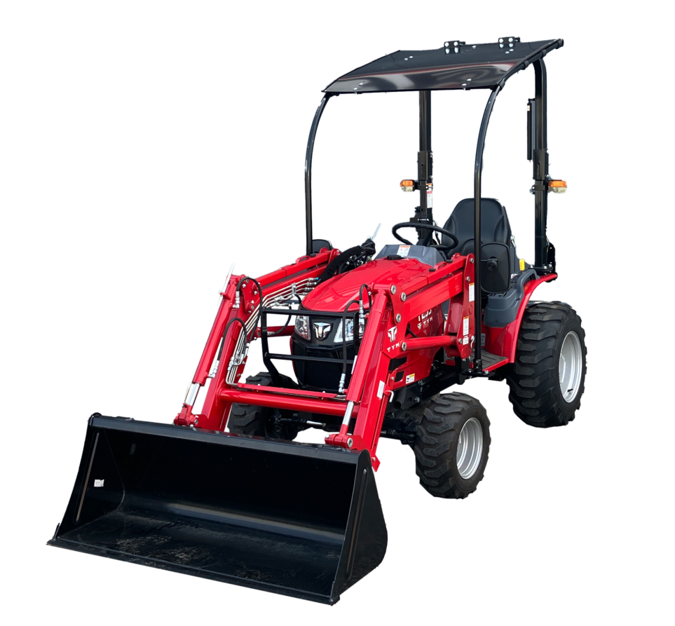 TYM Traktor T 255 mit Frontlader TX 25 SL-E und OPG